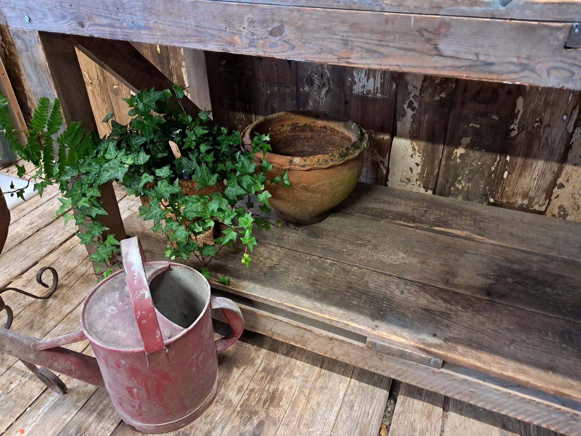 wooden potting table bench garden furniture