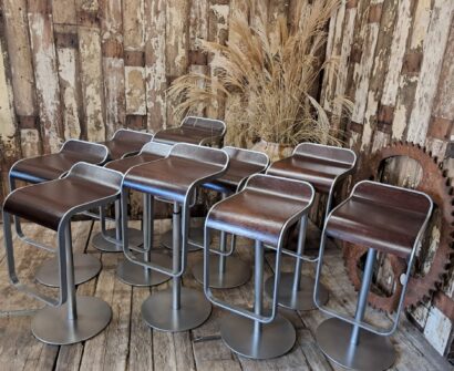 steel and wood lapalma bar stools seating stools