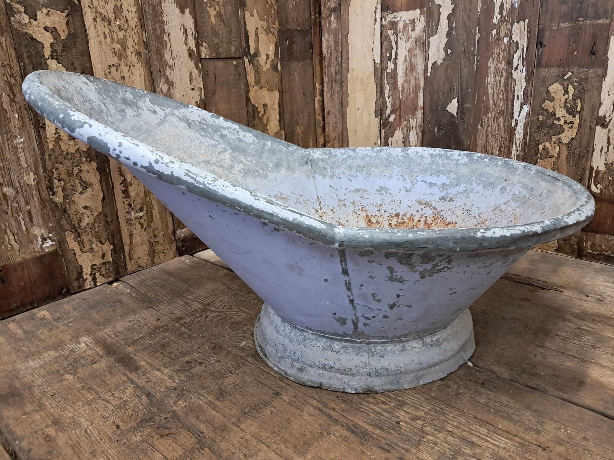 tin steel hip bath garden decorative homewares