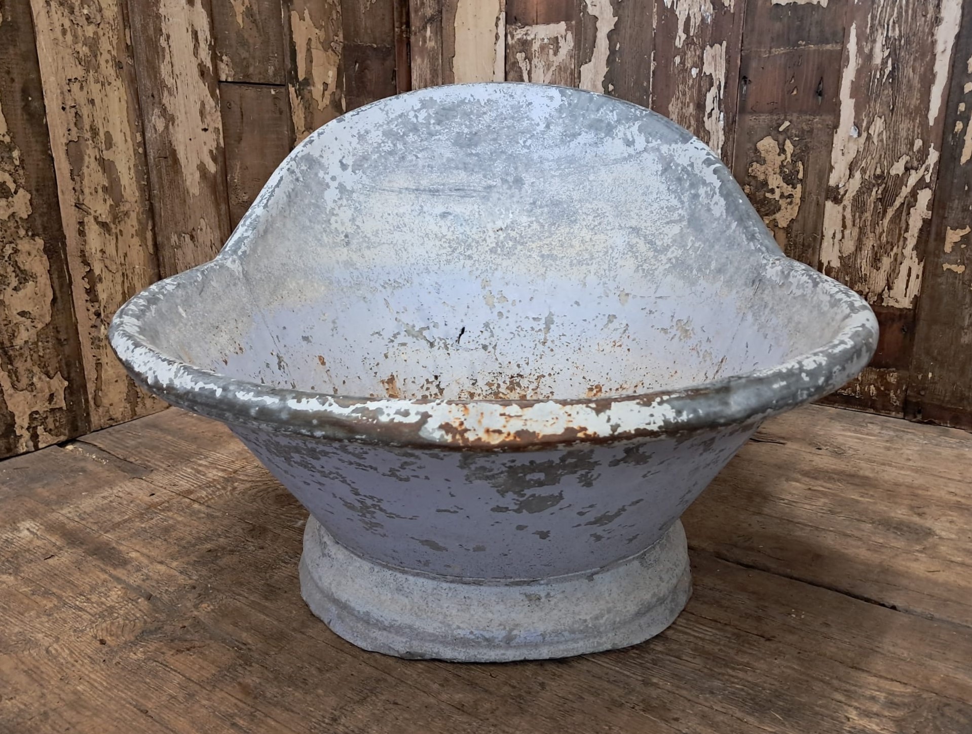 tin steel hip bath garden decorative homewares