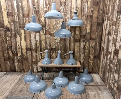 enamel factory pendant industrial lighting