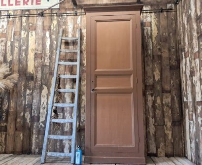 painted french wooden shelved pantry pot cupboard furniture cupboards & cabinets