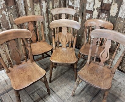 elm fiddleback kitchen chairs seating occasional chairs