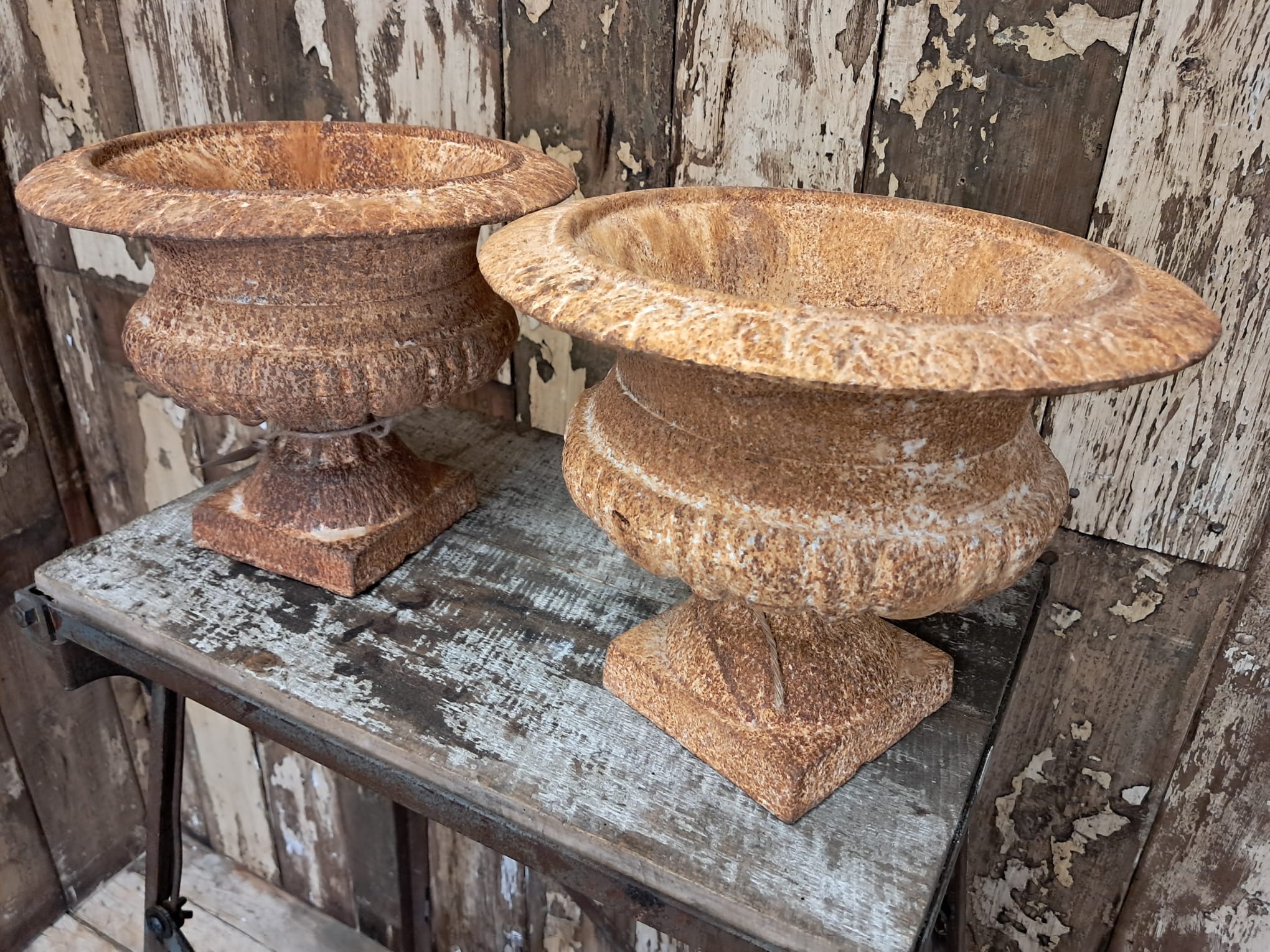 cast iron urn garden planters decorative homewares