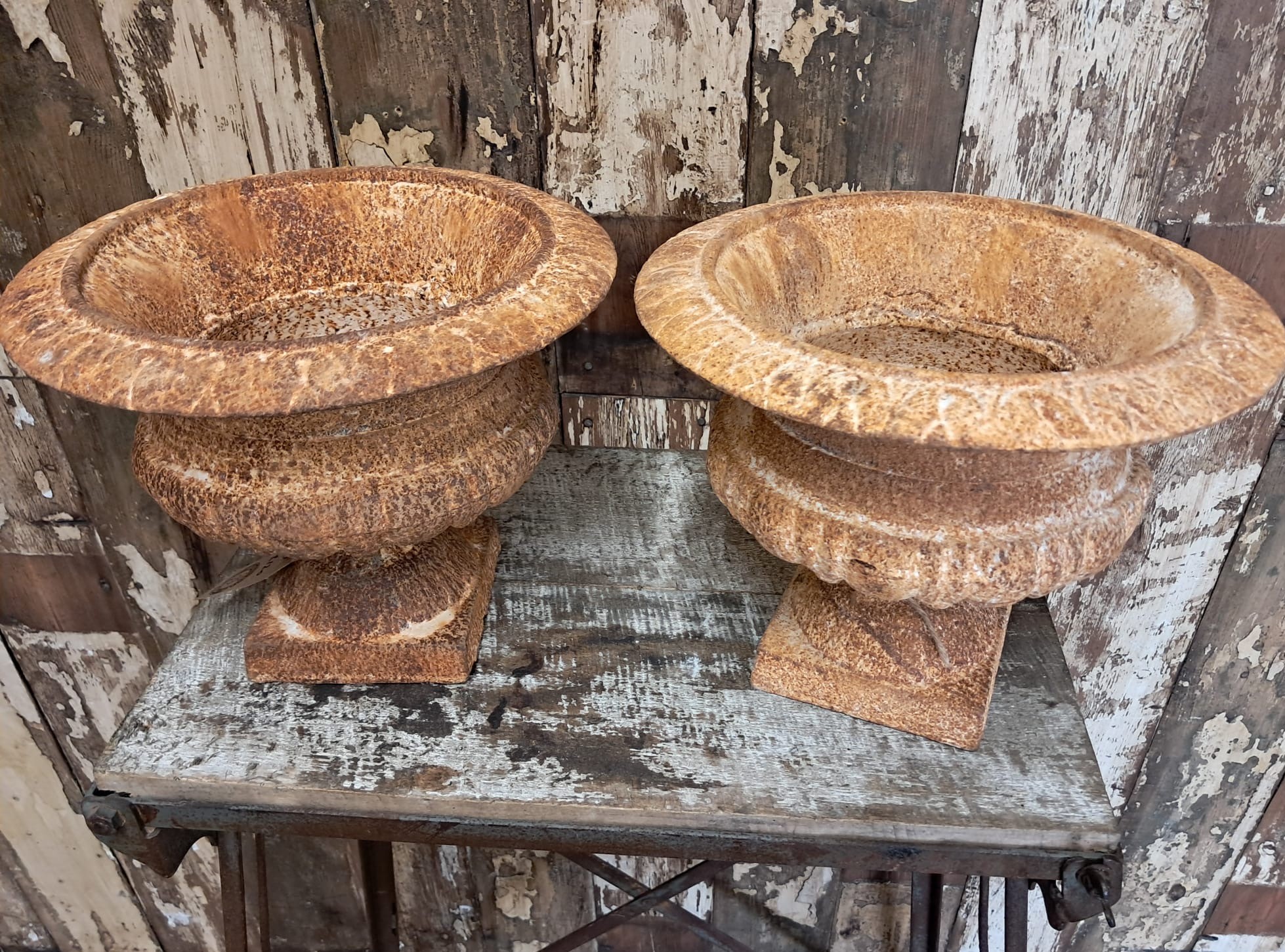 cast iron urn garden planters decorative homewares