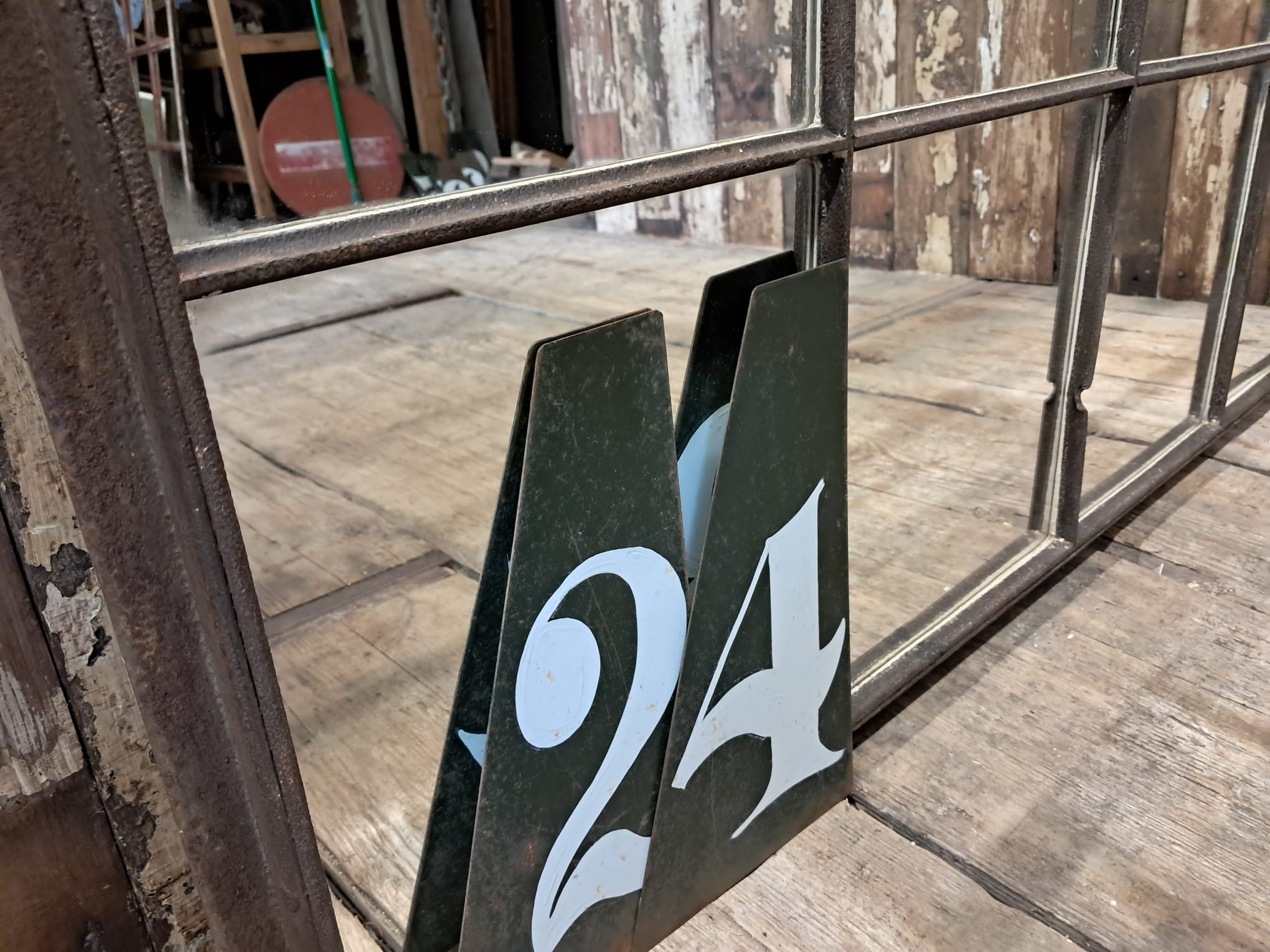 wrought iron arch top window mirror mirrors garden