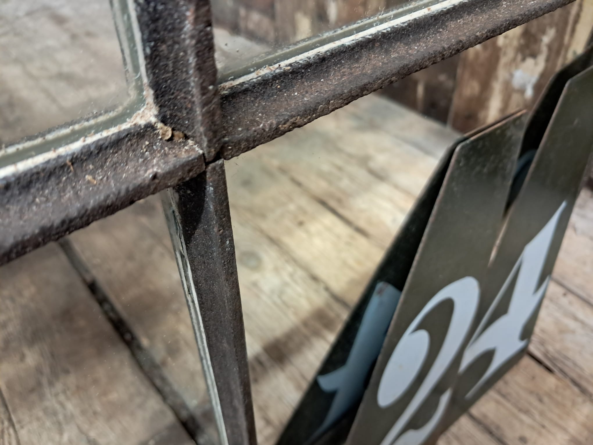 wrought iron arch top window mirror mirrors garden