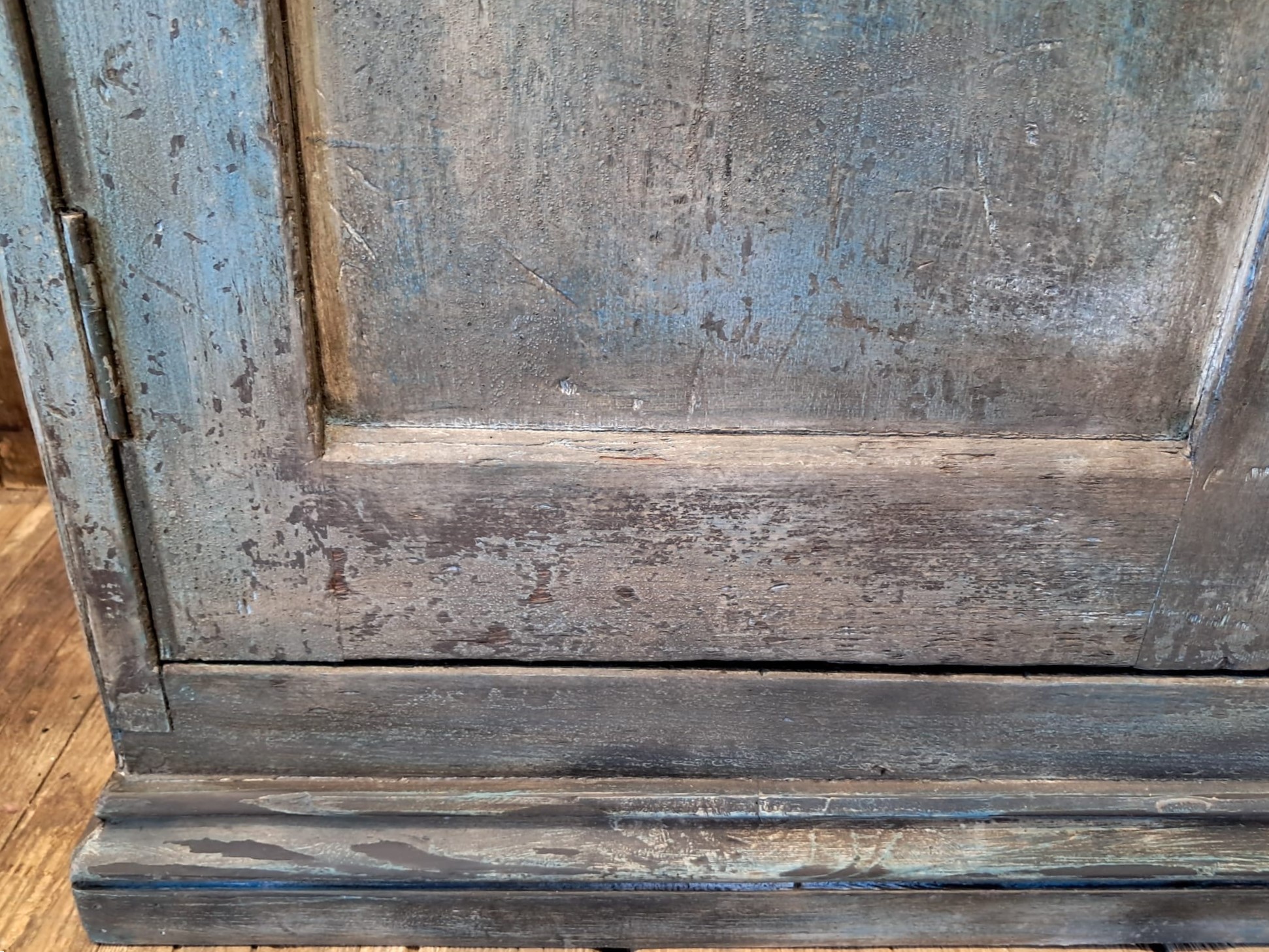 painted wooden shelved pantry cupboard furniture cupboards & cabinets