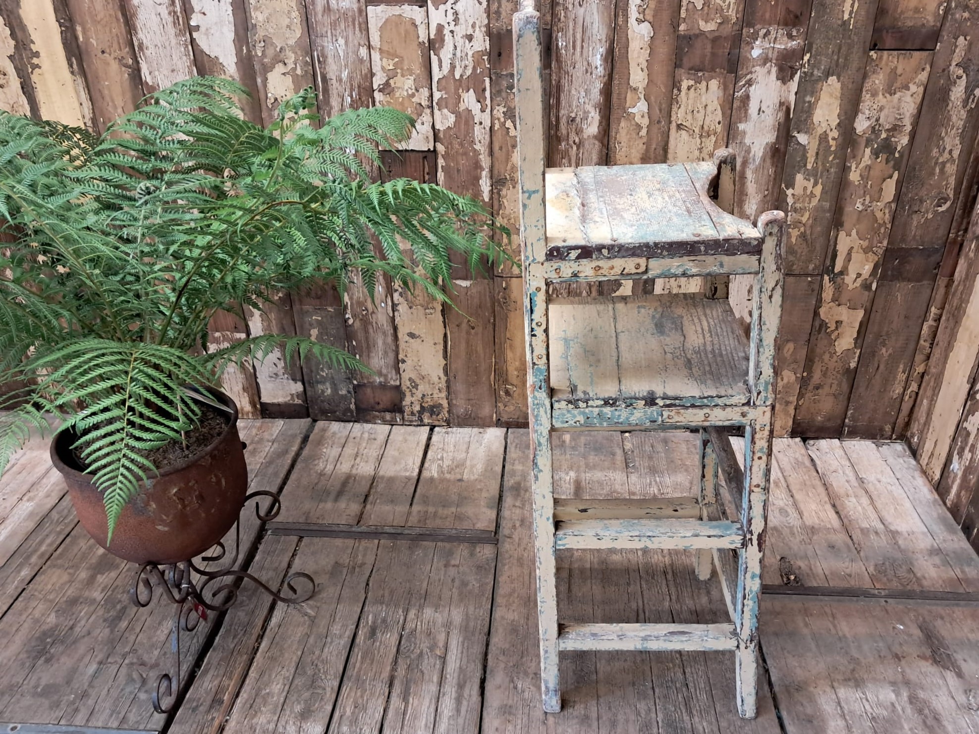 wooden high chair seating occasional chairs garden furniture