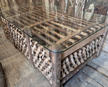 wood reed glass coffee tables furniture tables