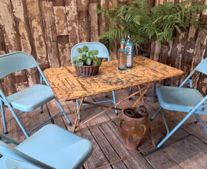 metal table garden furniture tables