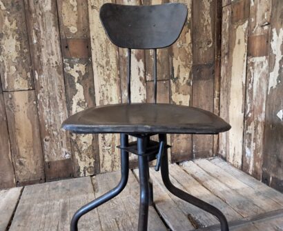 metal factory chair seating occasional chairs industrial