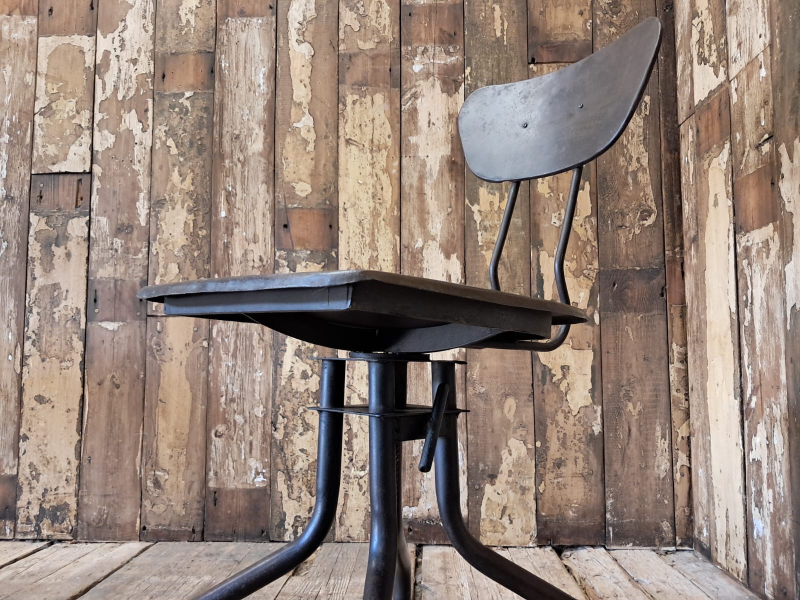 metal factory chair seating occasional chairs industrial
