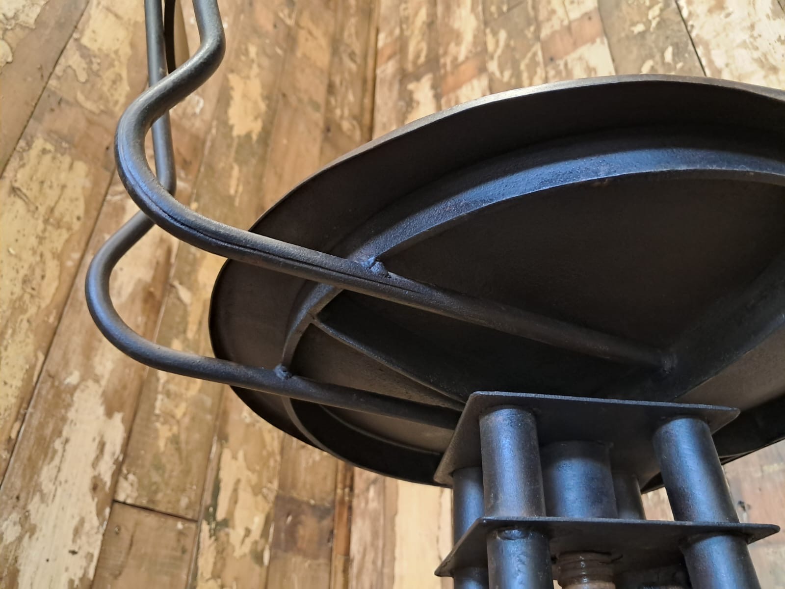 metal factory chair seating occasional chairs industrial