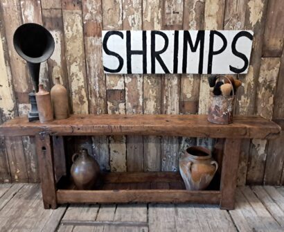wooden workbench furniture tables industrial