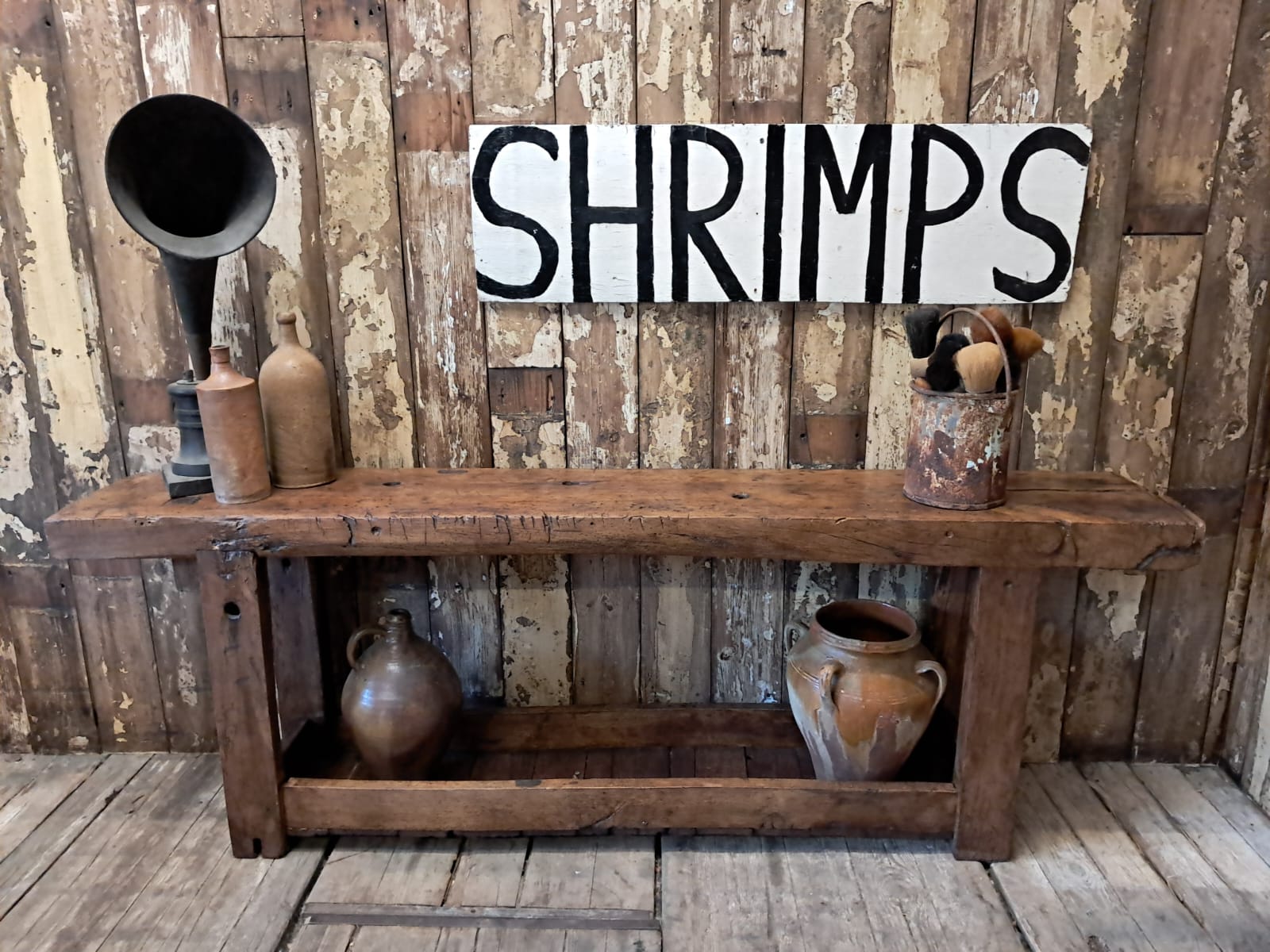 wooden workbench furniture tables industrial