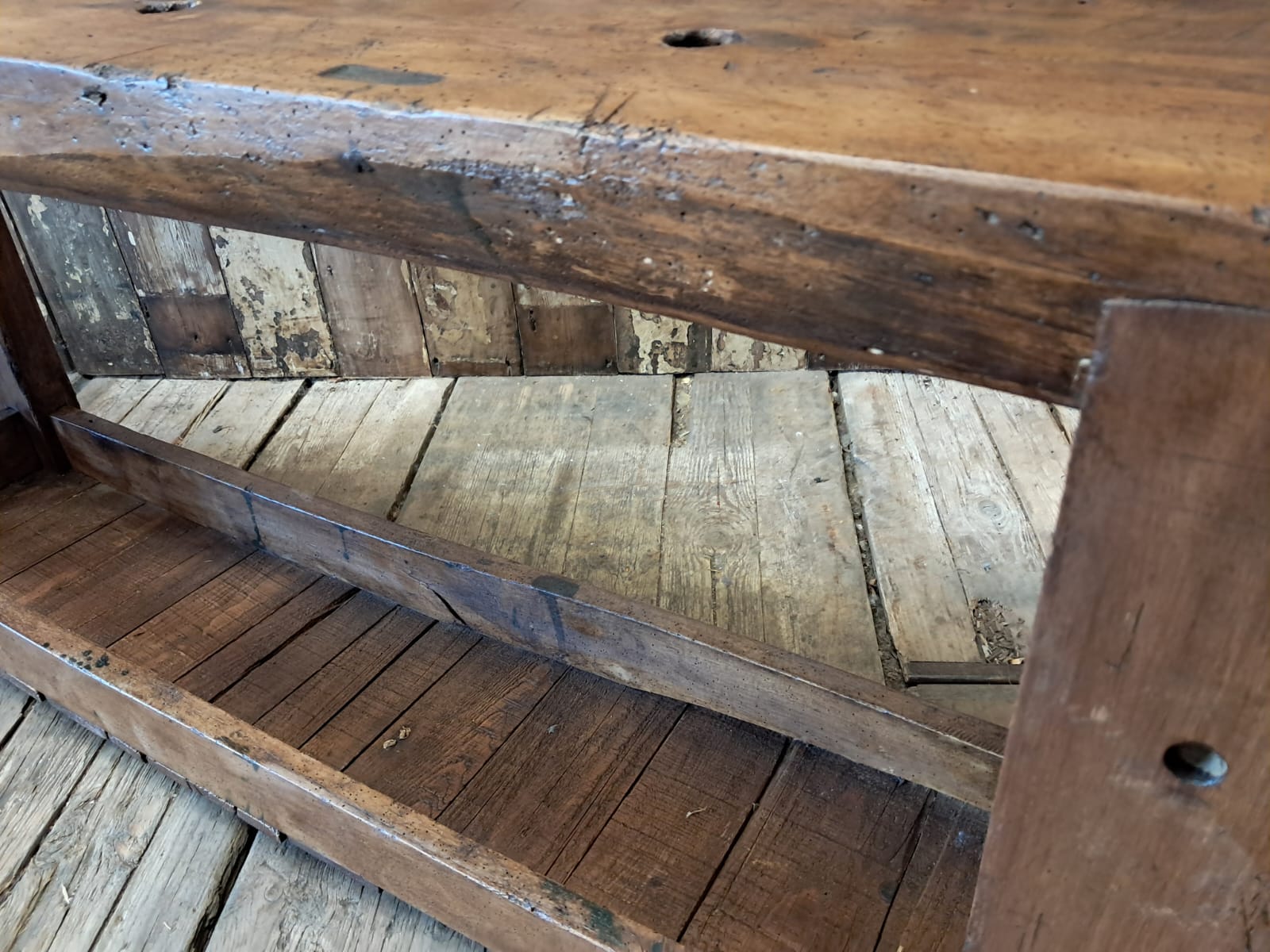 wooden workbench furniture tables industrial