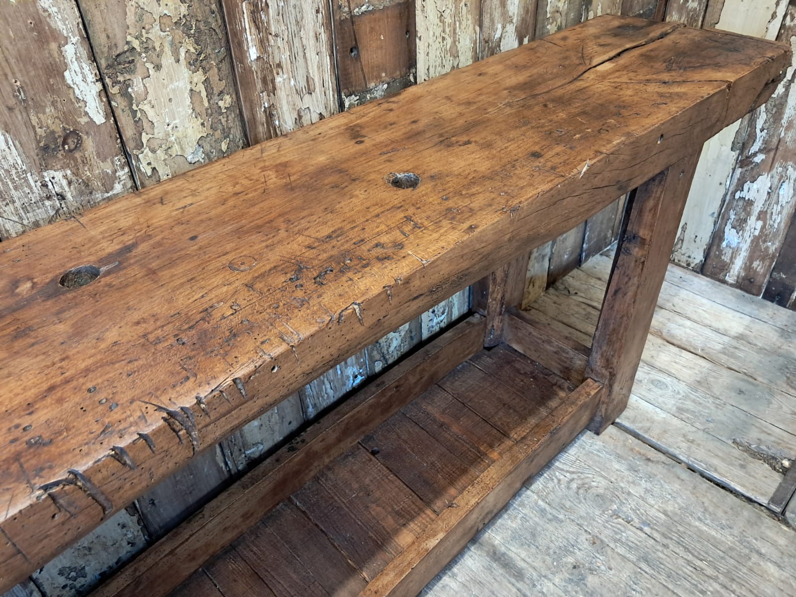 wooden workbench furniture tables industrial