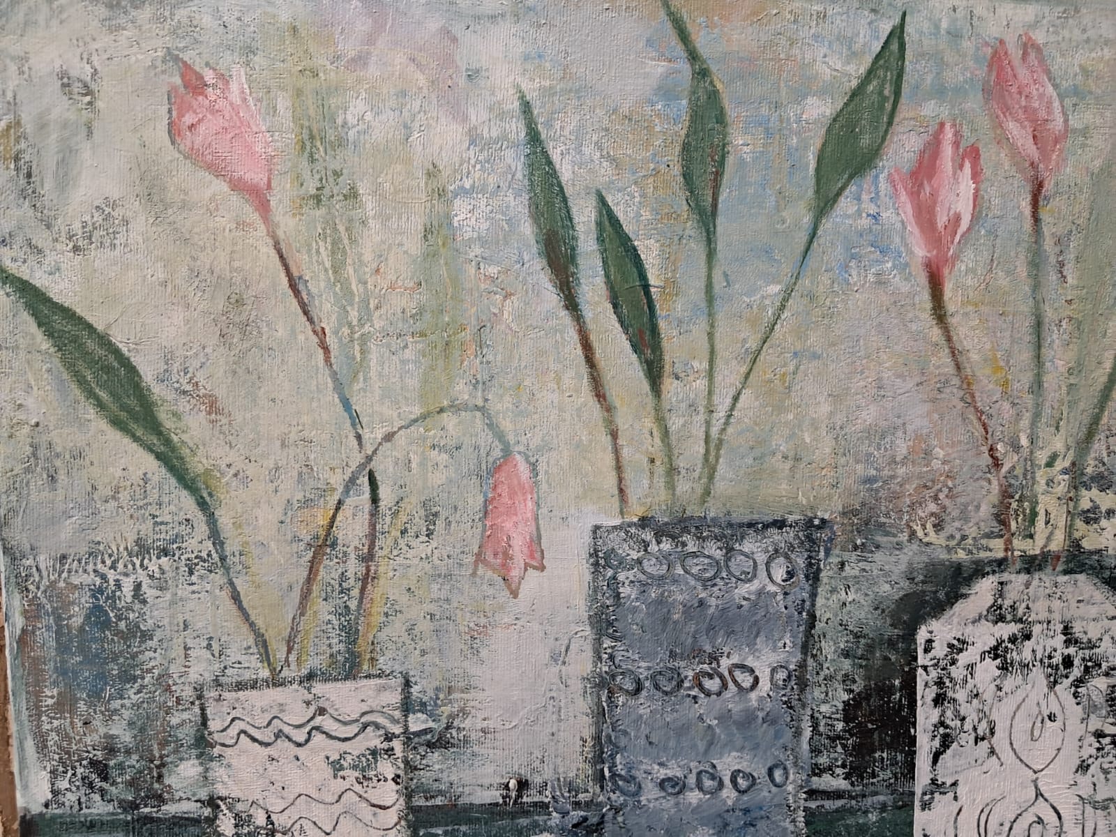 mixed media artwork decorative art