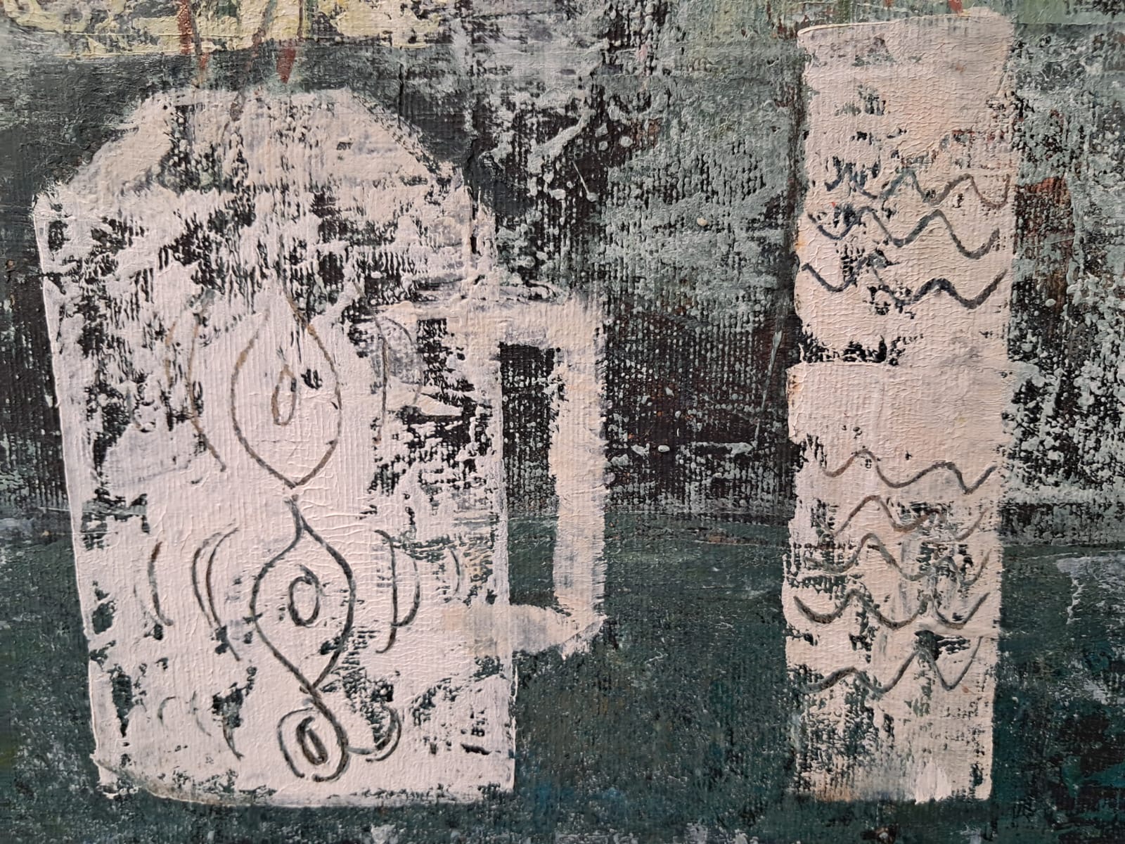 mixed media artwork decorative art