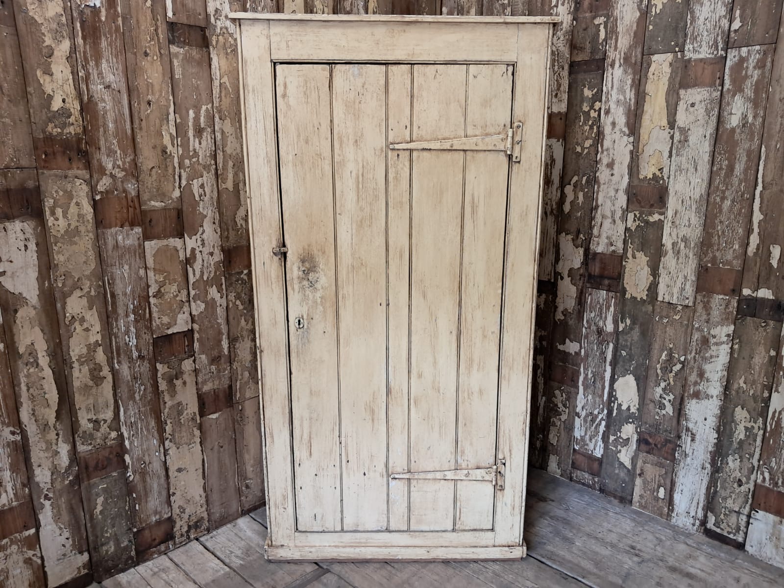 painted wooden shelved cupboard furniture cupboards and cabinets