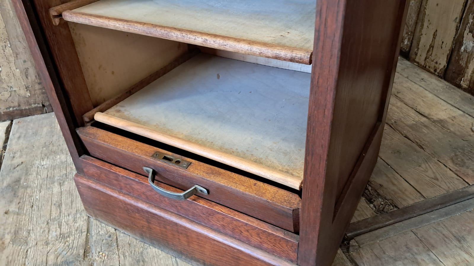 single oak tambour cabinet furniture cupboards and cabinets