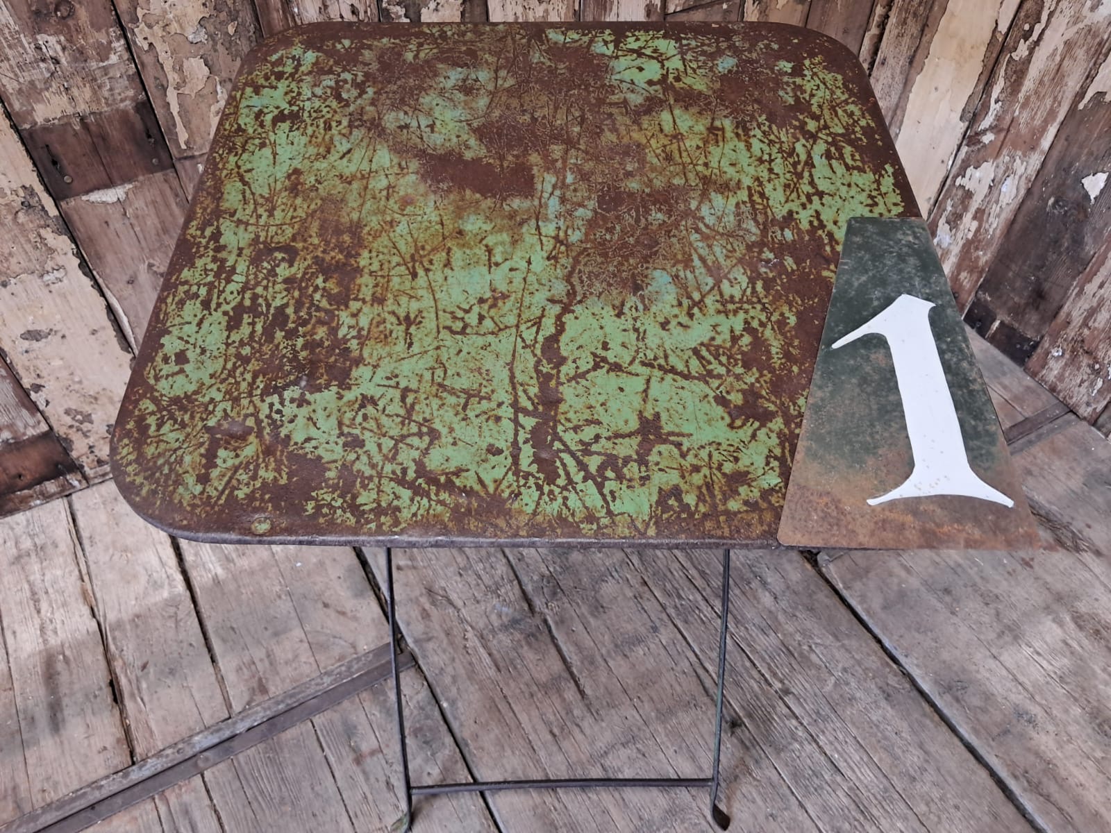 square metal folding bistro table garden furniture