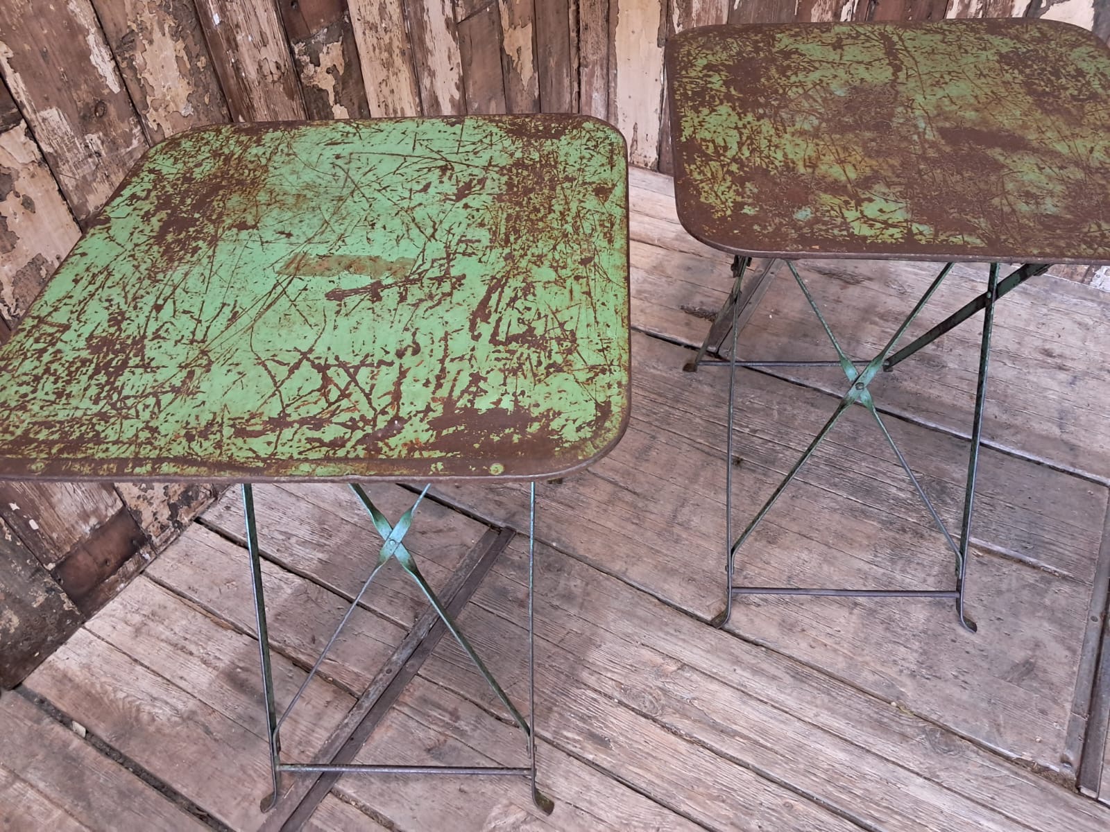 square metal folding bistro table garden furniture
