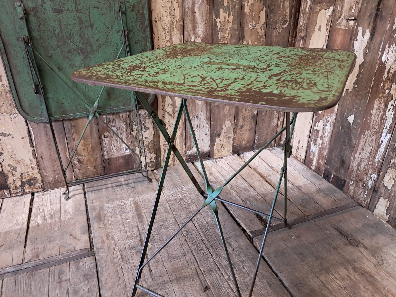 square metal folding bistro table garden furniture