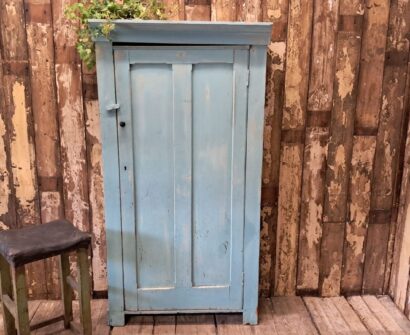 painted wooden shelved pantry cupboard furniture cupboards & cabinets