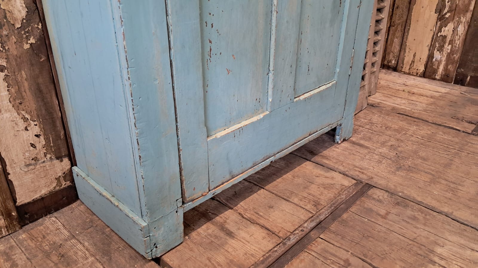 painted wooden shelved pantry cupboard furniture cupboards & cabinets