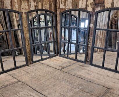 cast iron window mirrors industrial