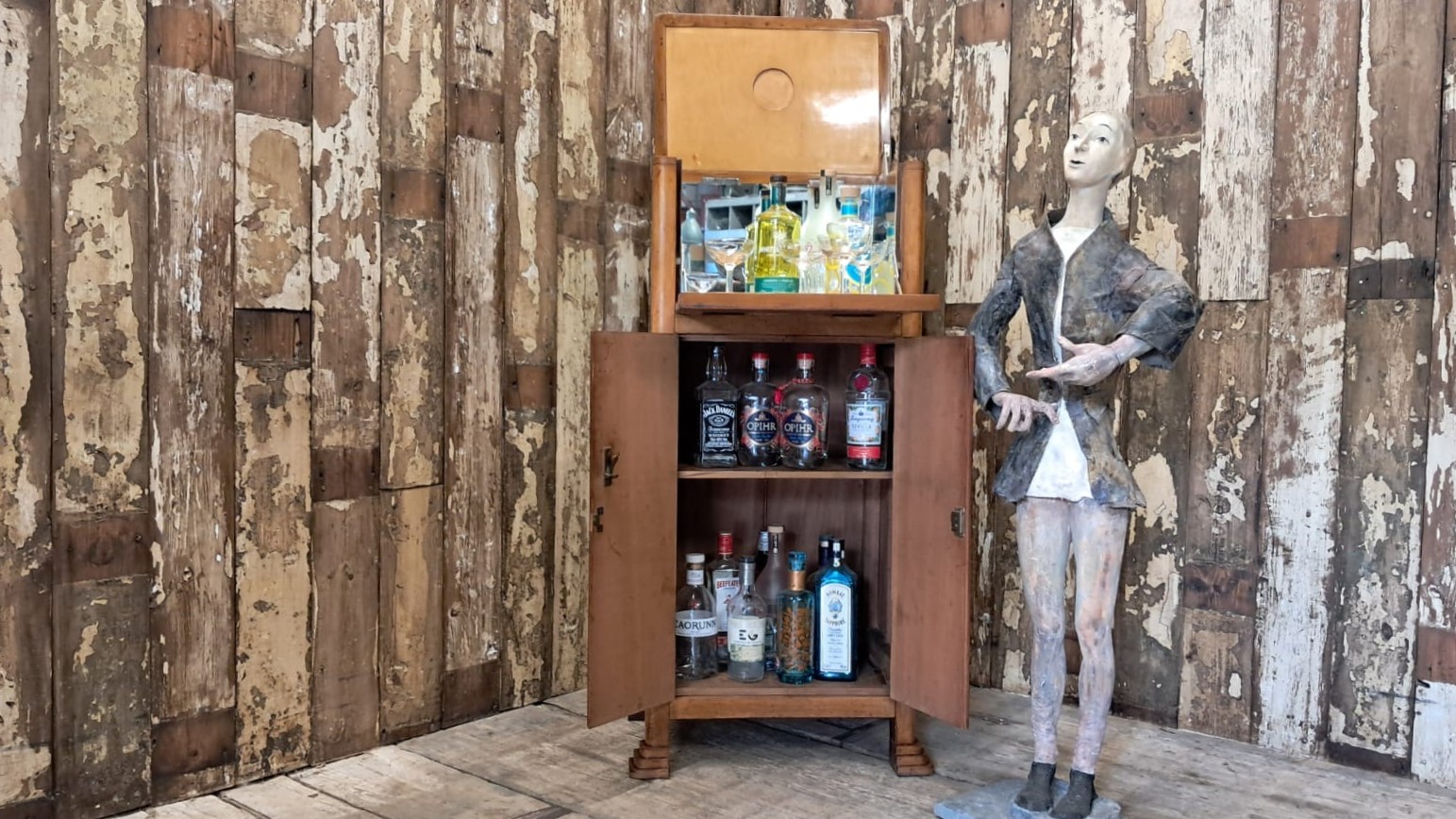 beech oak drinks cabinet furniture cupboards and cabinets
