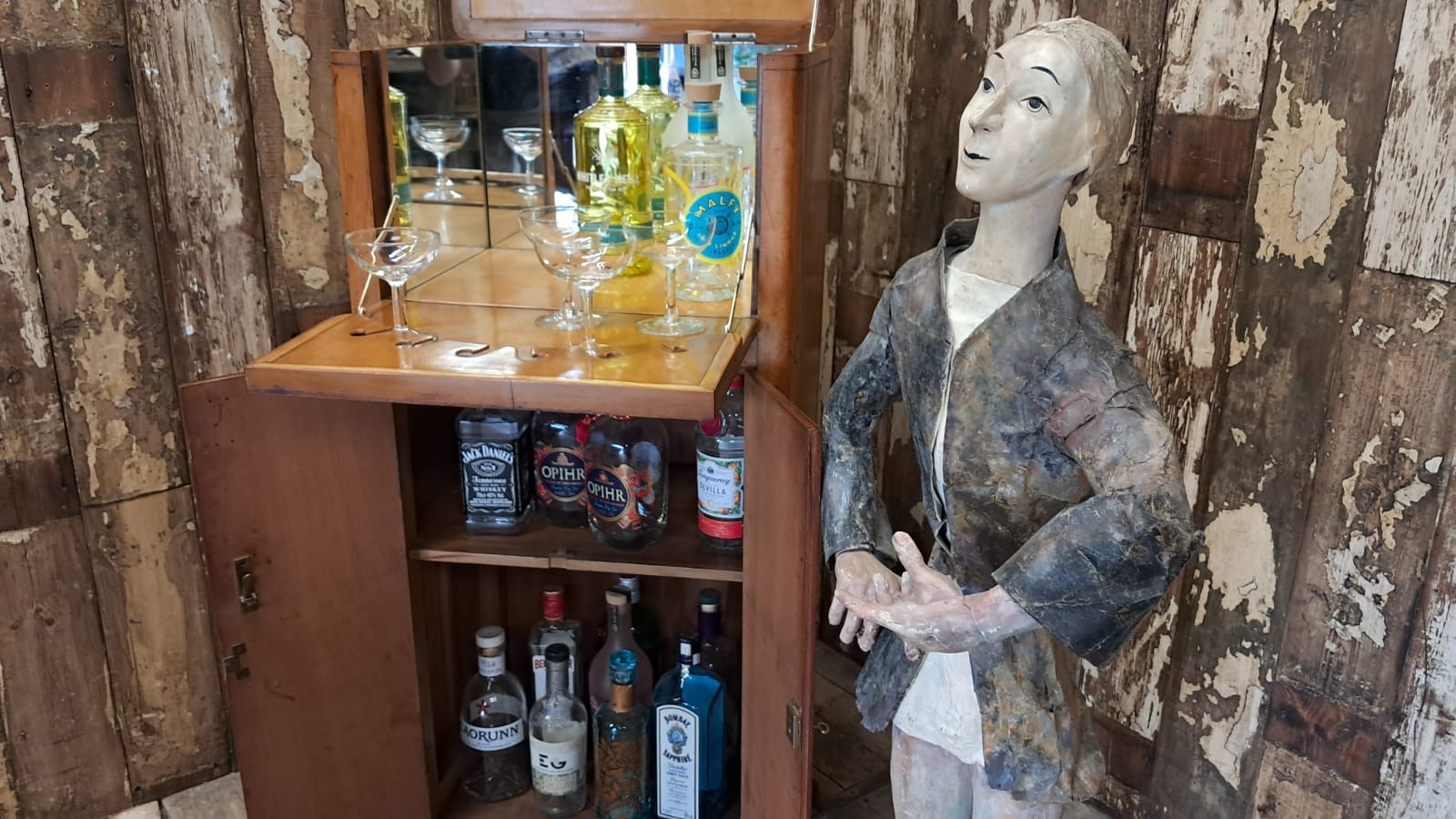 beech oak drinks cabinet furniture cupboards and cabinets