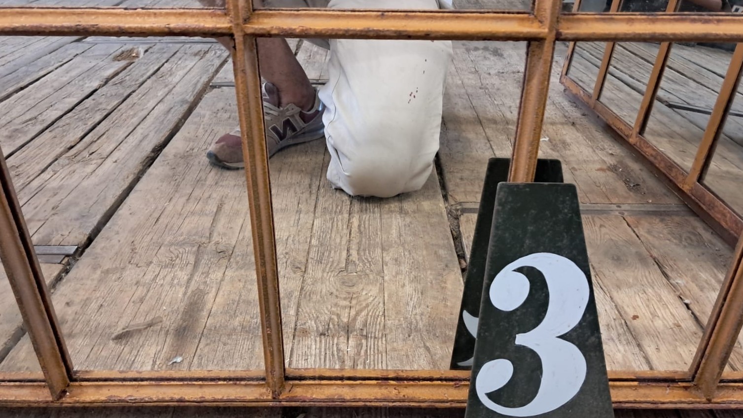 cast iron factory window mirrors industrial garden