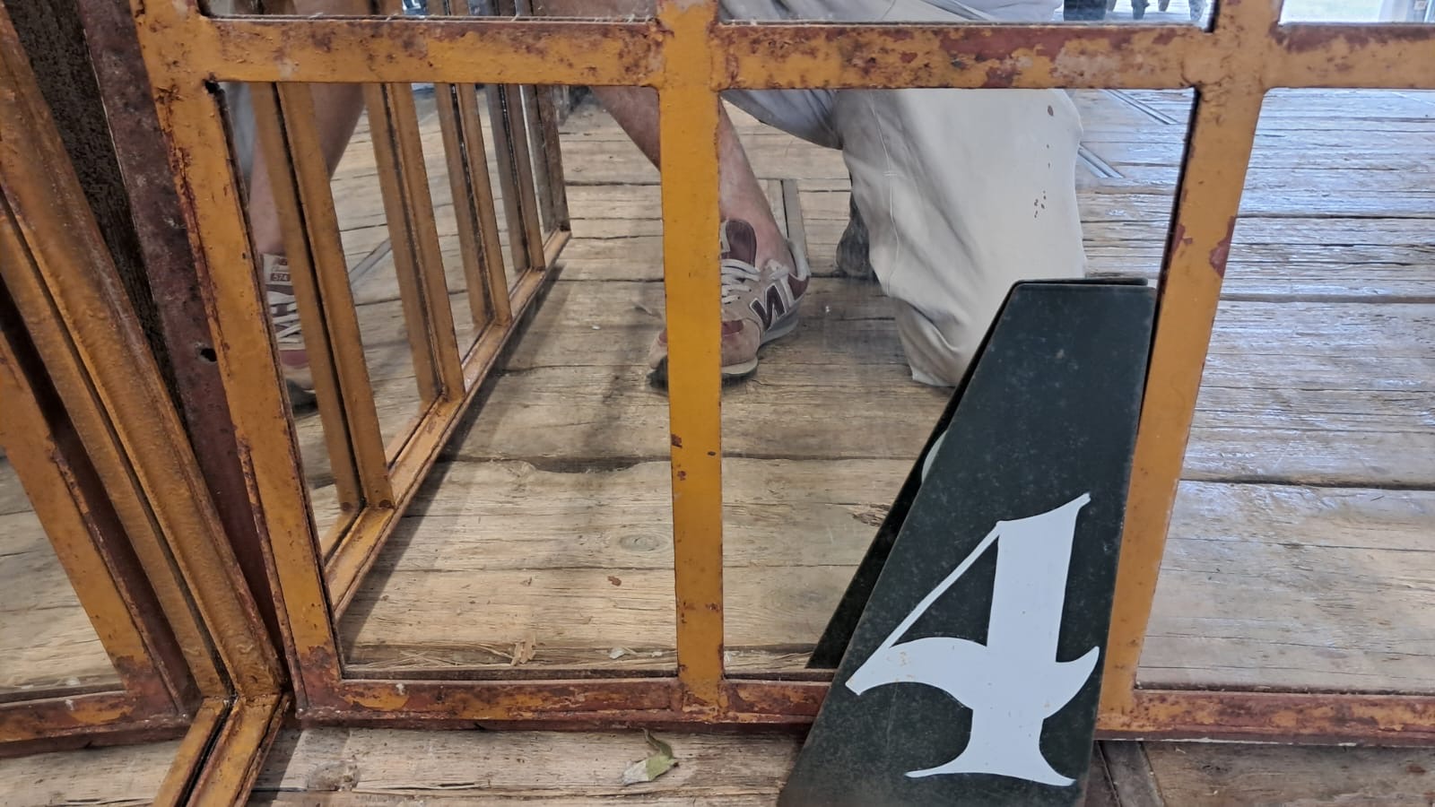 cast iron factory window mirrors industrial garden