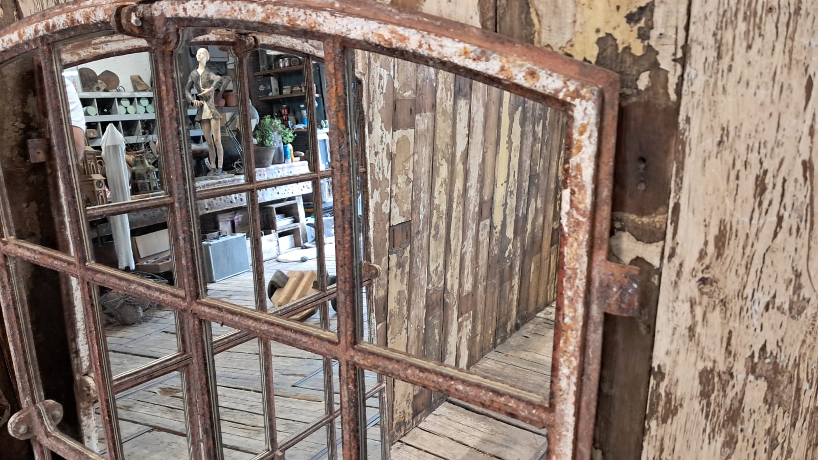 cast iron window mirror mirrors garden mirrors
