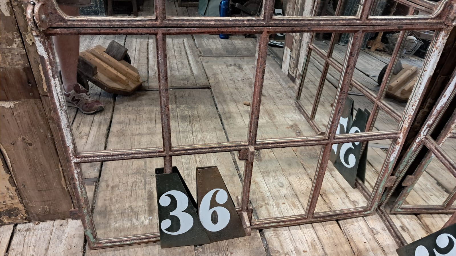 cast iron window mirror mirrors garden mirrors