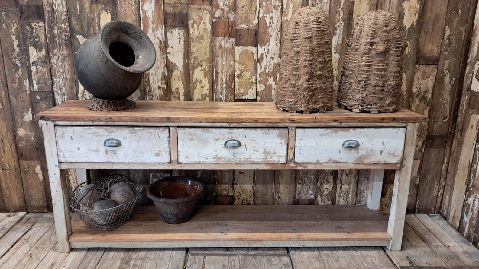 pine console unit furniture tables