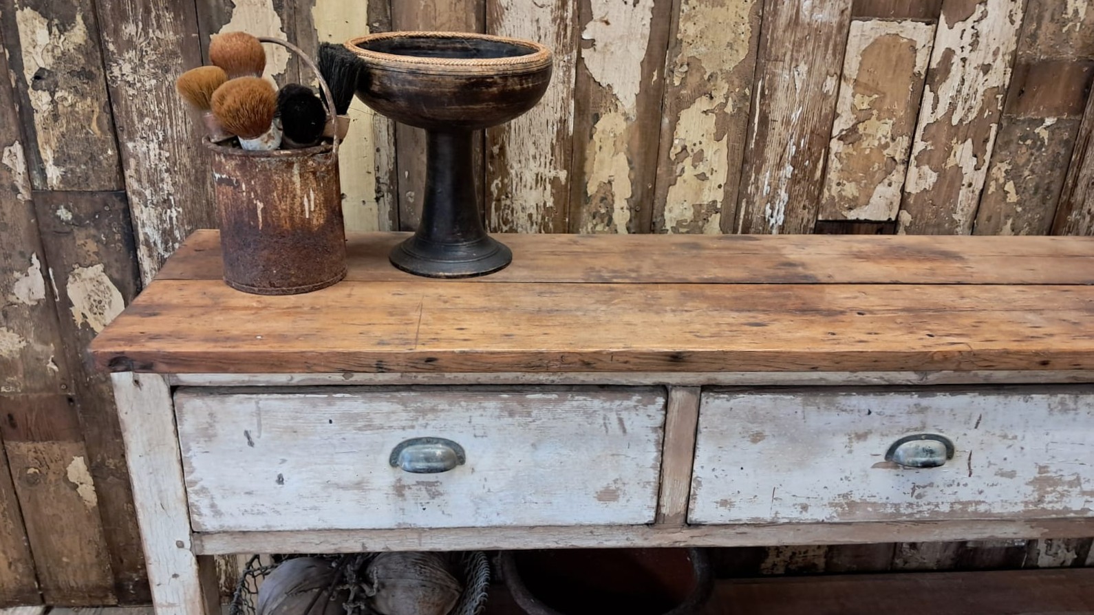 pine console unit furniture tables