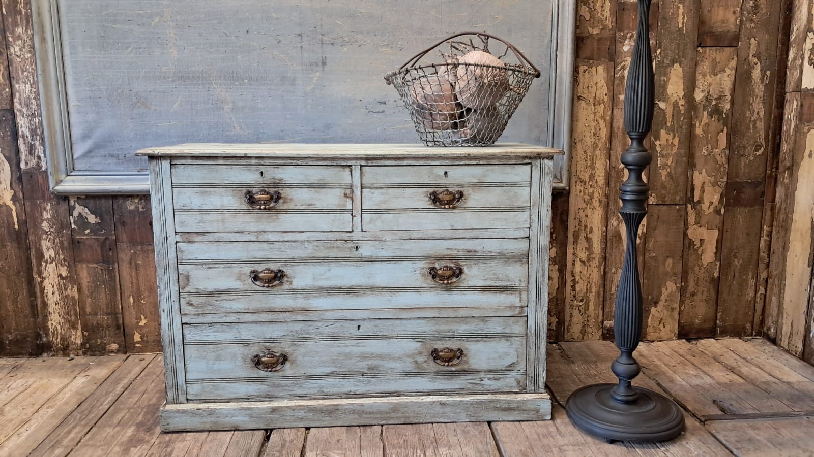 pine 2 over 2 drawers furniture
