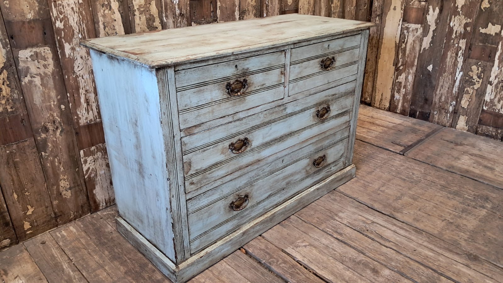 pine 2 over 2 drawers furniture