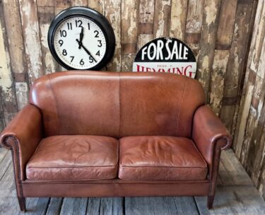 lambs leather two seater seating sofas