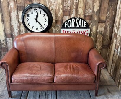 lambs leather two seater seating sofas