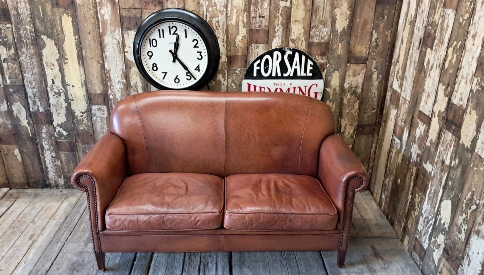 lambs leather two seater seating sofas