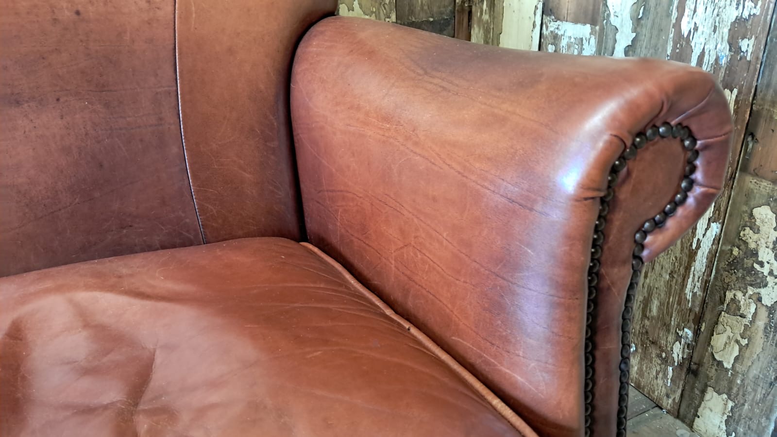 lambs leather two seater seating sofas