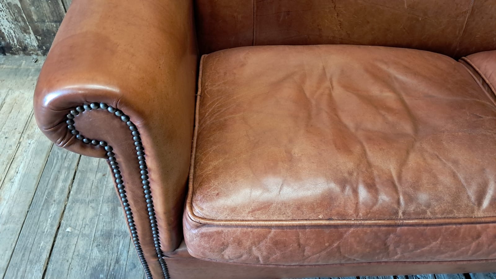 lambs leather two seater seating sofas