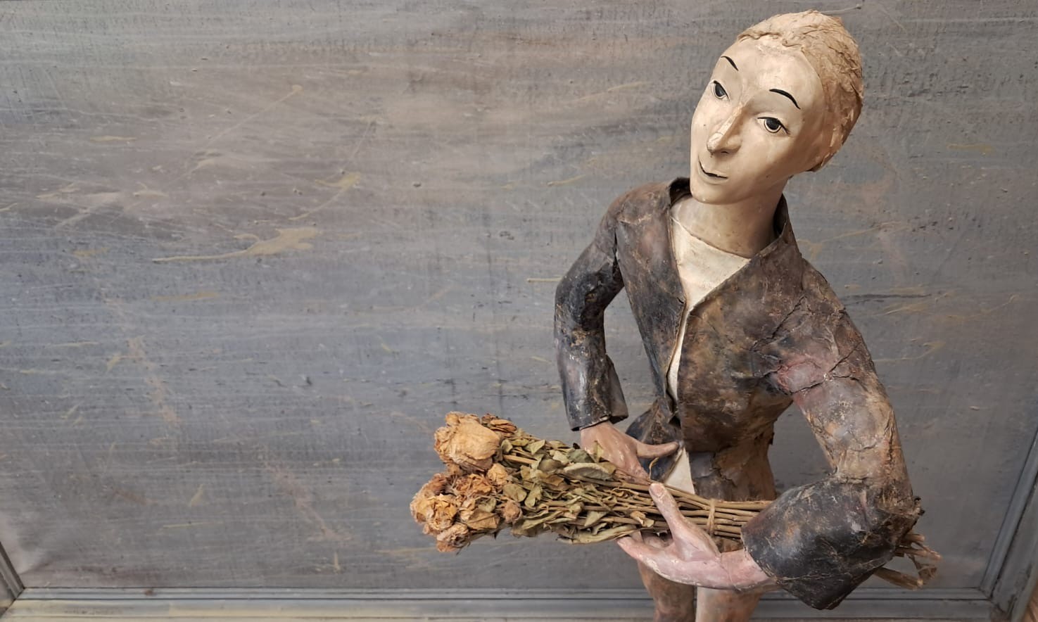 mixed media sculpture decorative homewares art