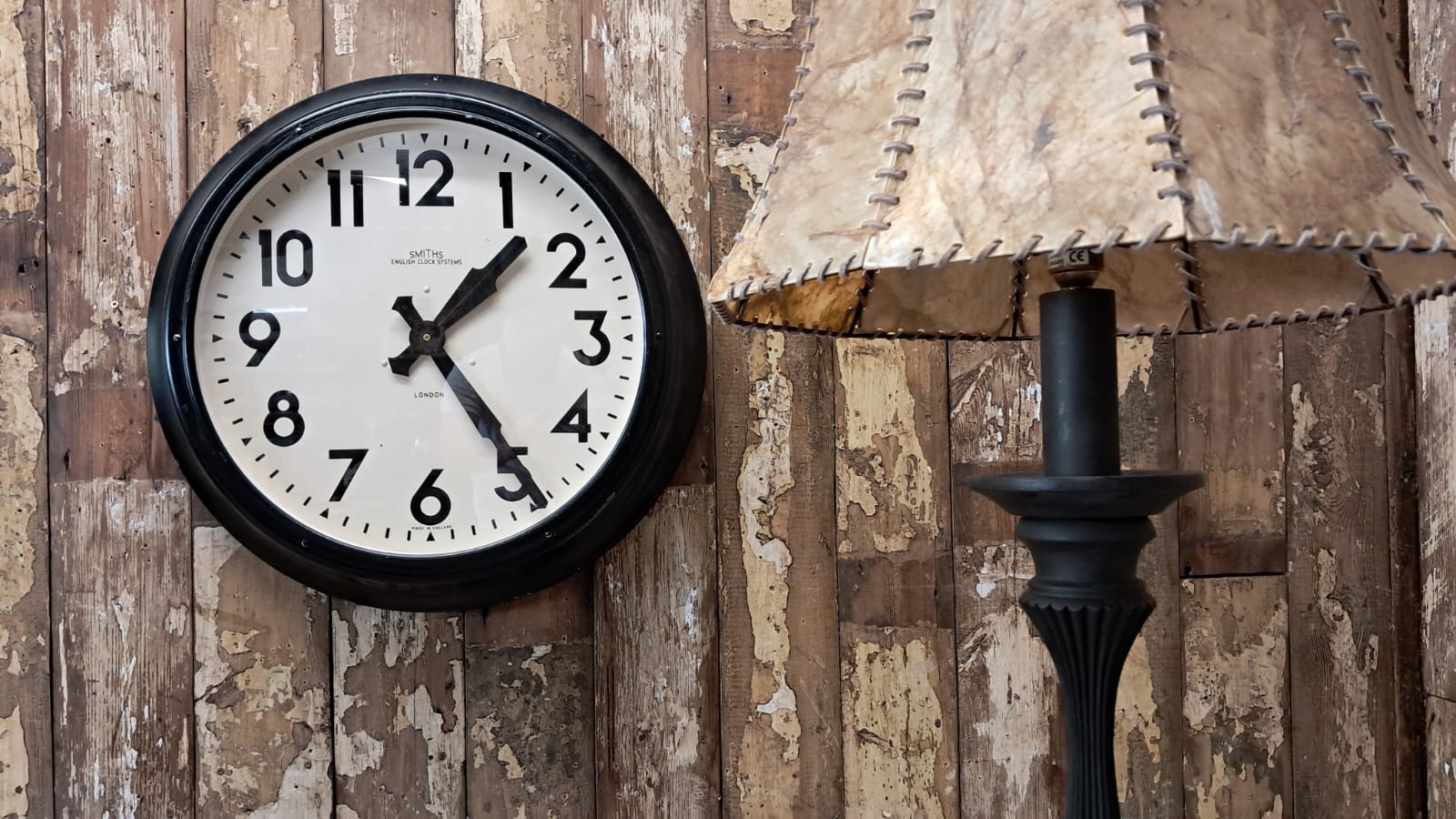 steel factory clock homewares clocks