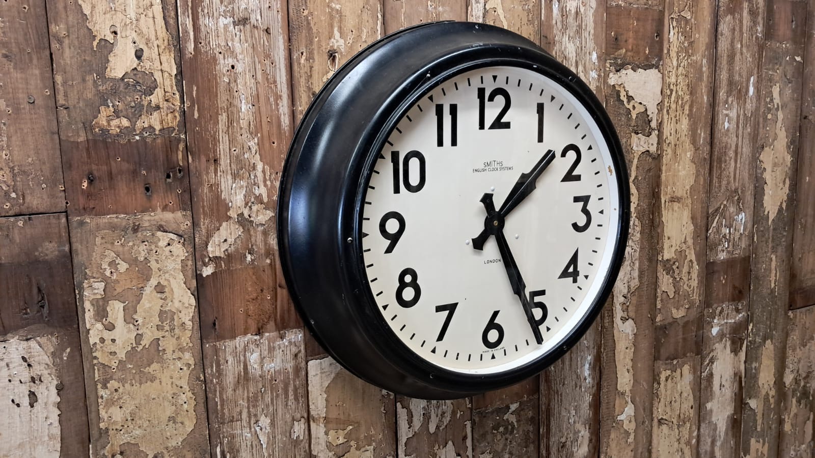 steel factory clock homewares clocks